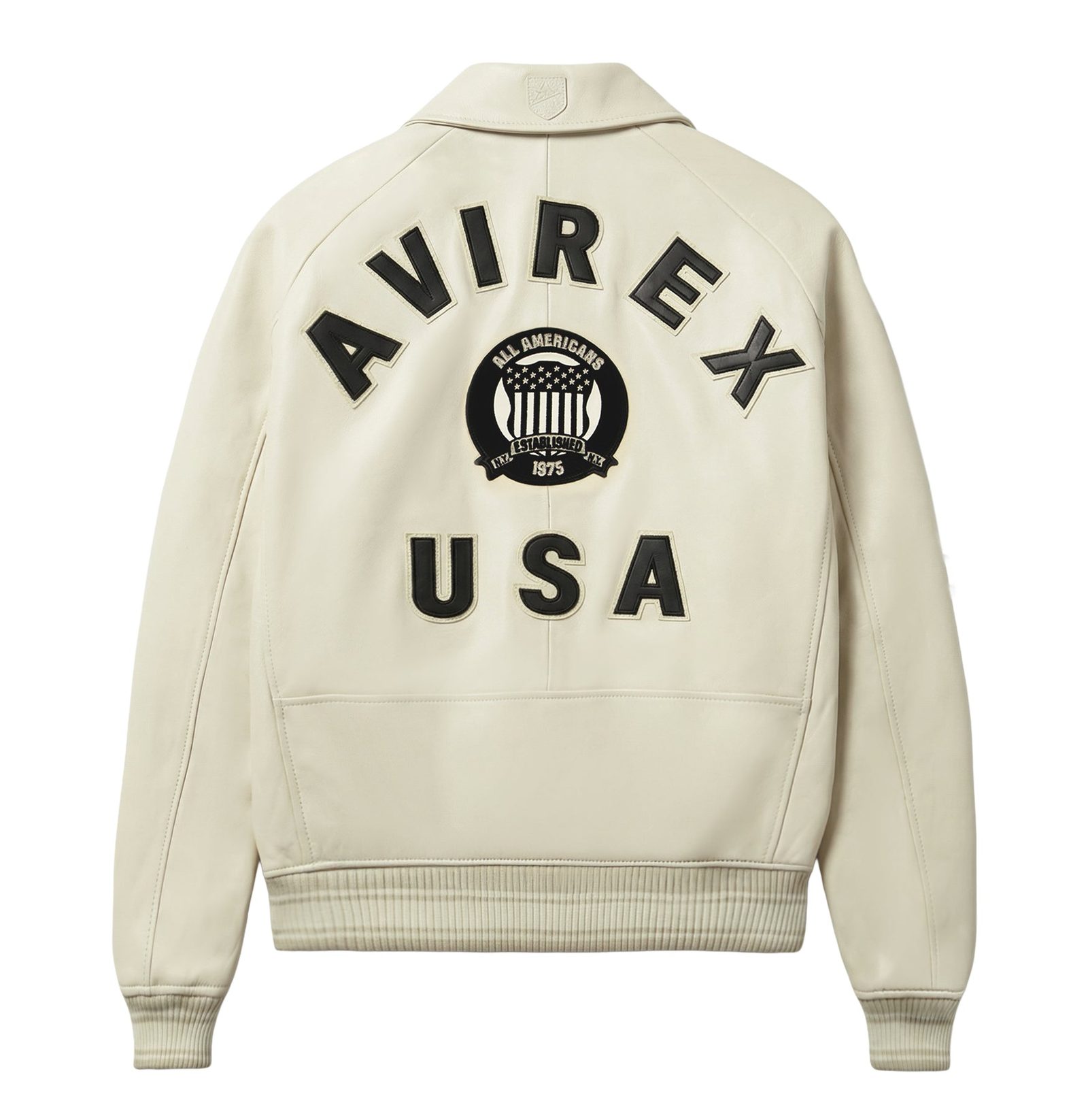 Men’s Icon White Leather Bomber Jacket – American Flight Aviator Varsity Jacket – Vintage Style Real Leather Jacket for Men (6)