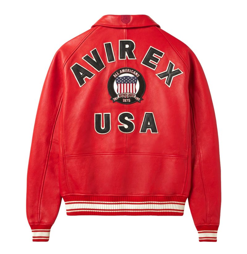 Men’s Icon SALVAGE RED Leather Bomber Jacket  American Flight Aviator Varsity Jacket Vintage Style Real Leather Jacket (6)