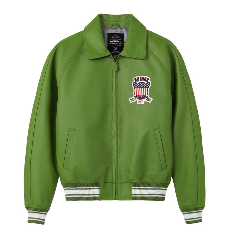 Men's Leather icon MOSS Bomber Jacket  (7)