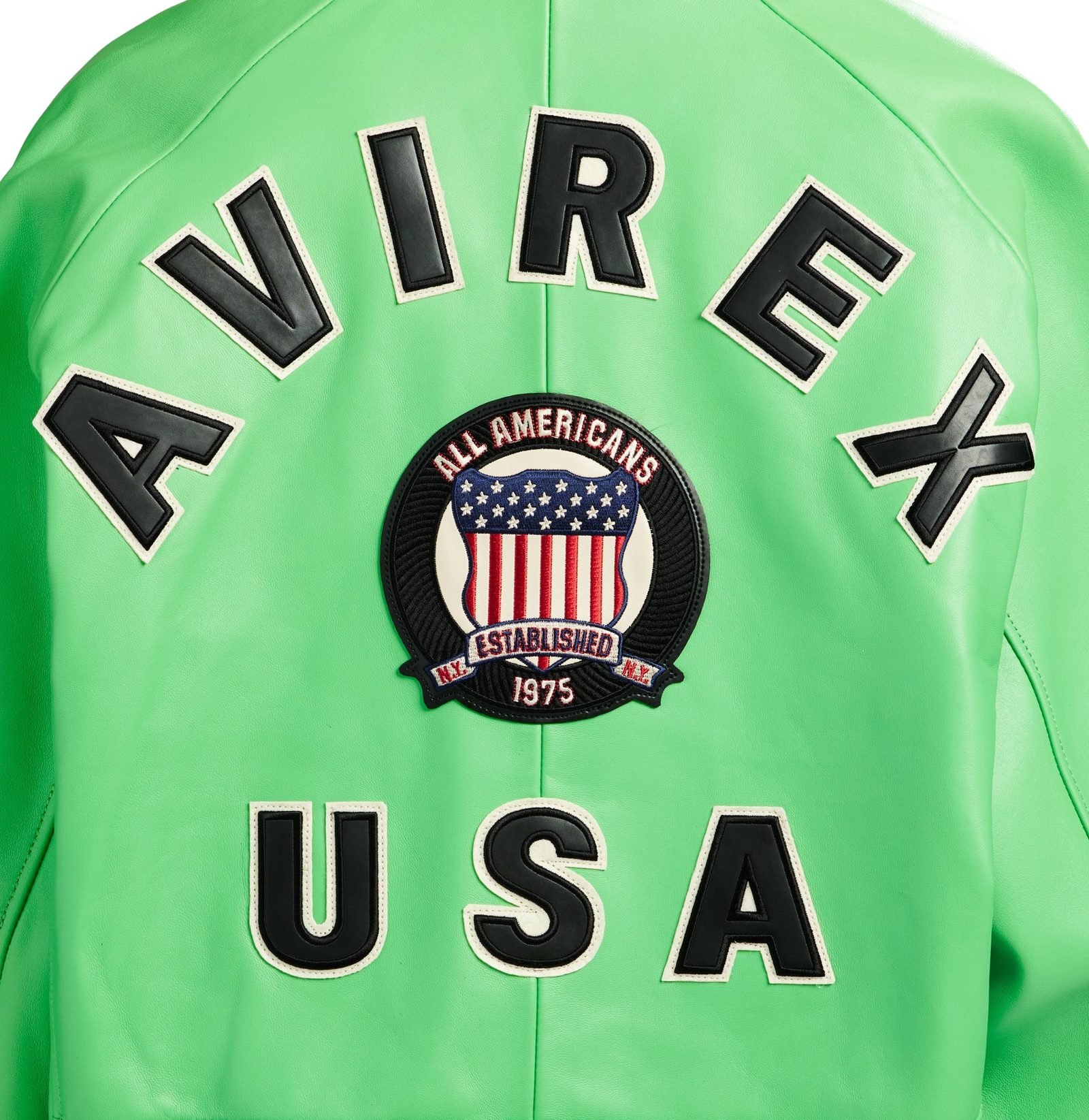 Men's Leather icon LIME GREEN Bomber Jacket (1)