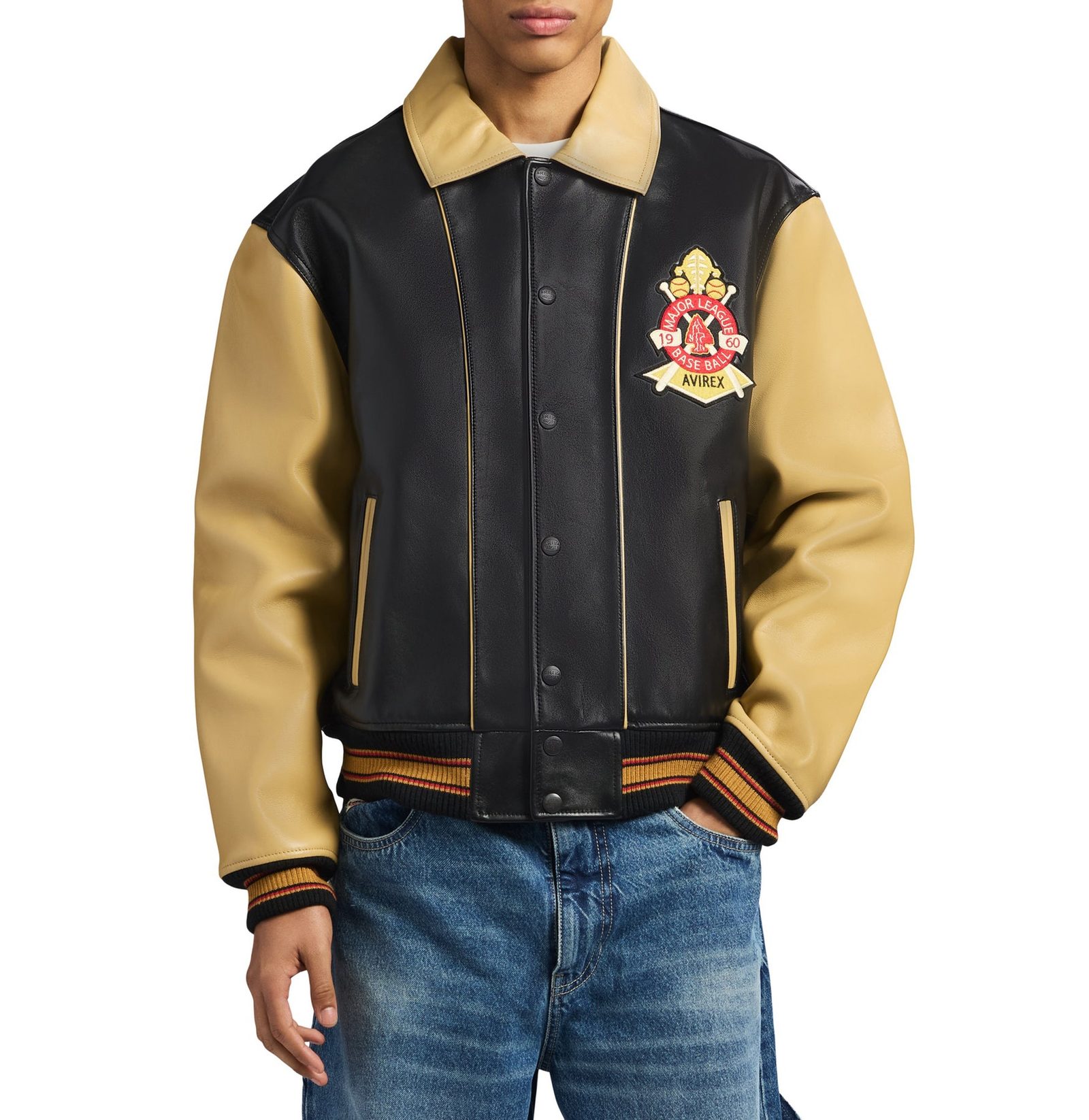 Men's CHIEF HIGH HAWK Varsity Jacket (5)