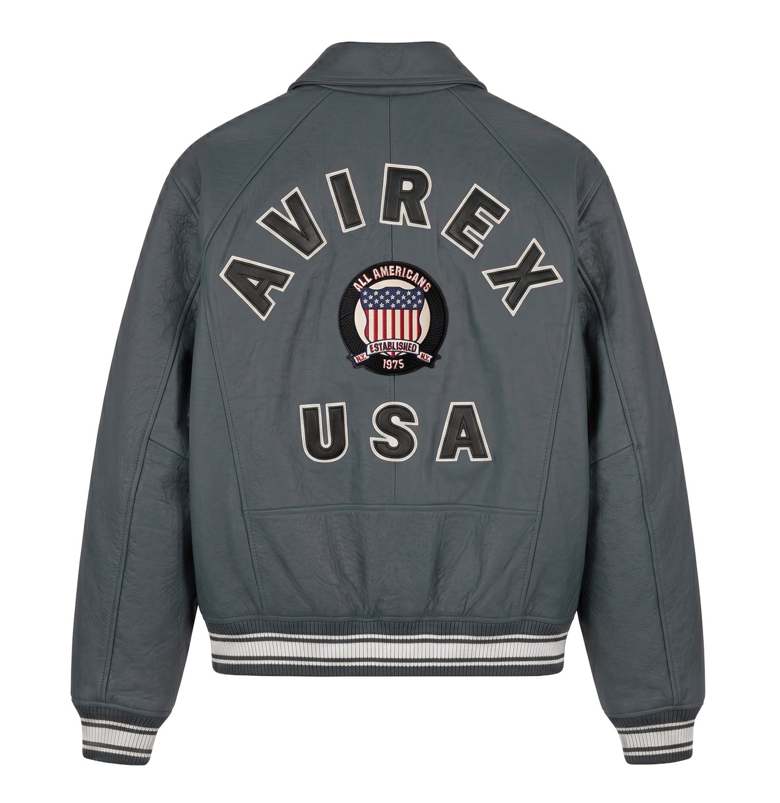 Men's ICON Leather bomber jacket (6)