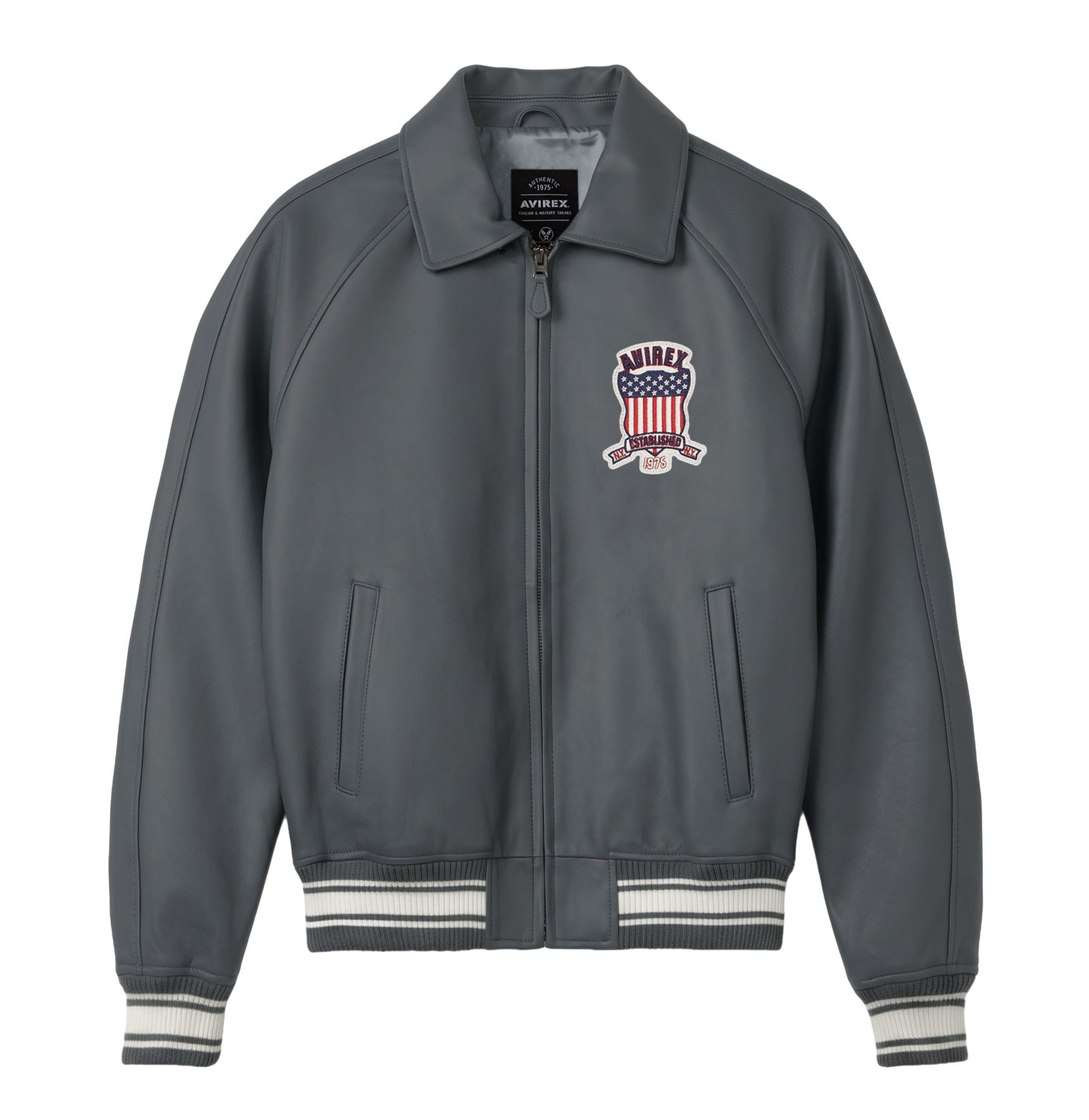 Men's ICON Leather bomber jacket (7)