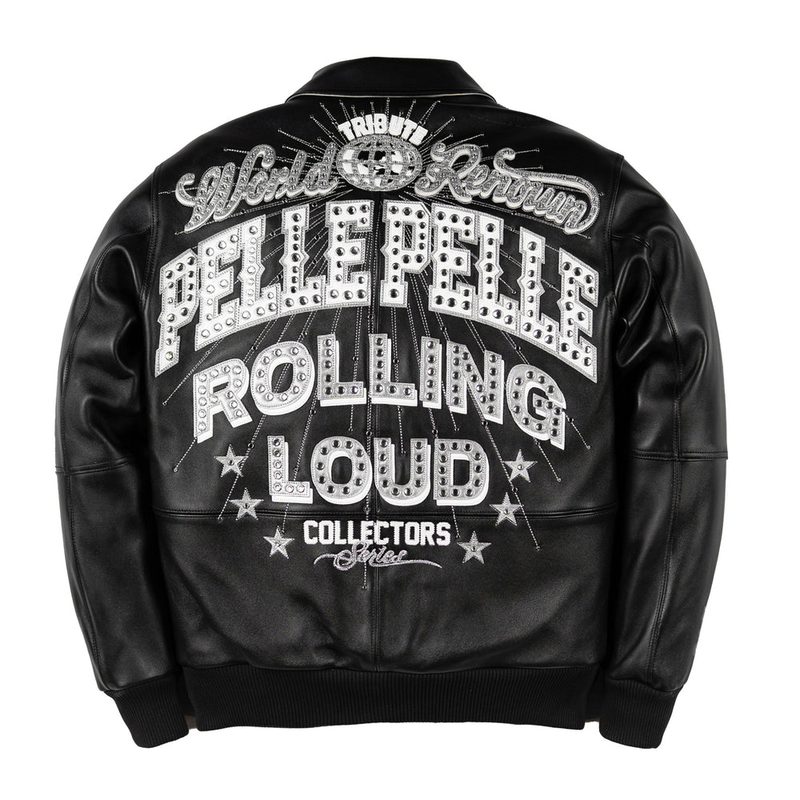 Men's official Pelle Pelle x Rolling Loud Tour Collectors Series jacket (7)
