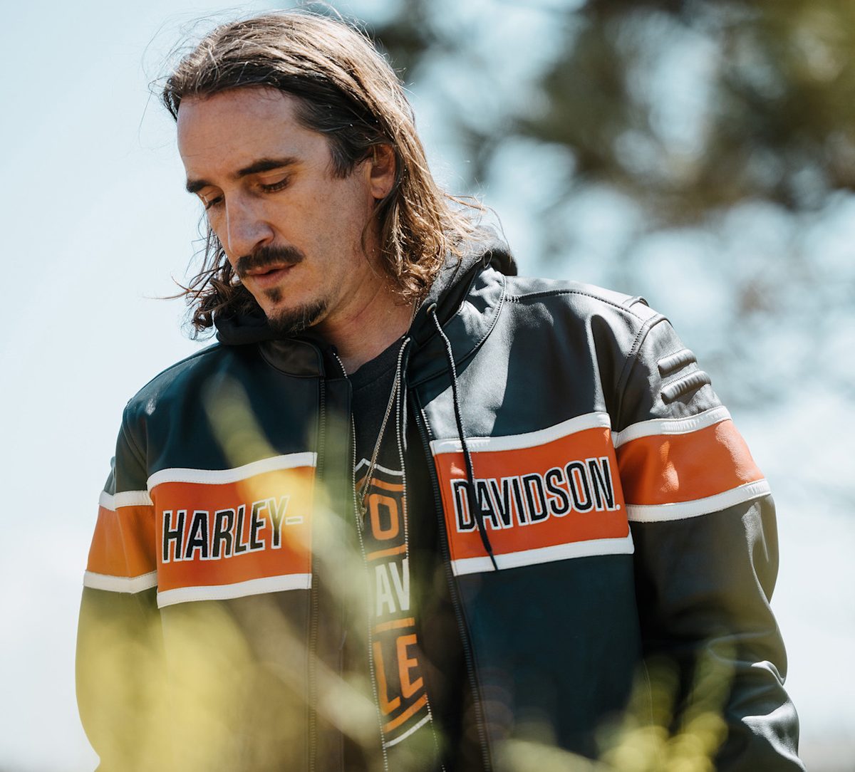 Men's H-D Trenton Leather Riding Jacket (1)