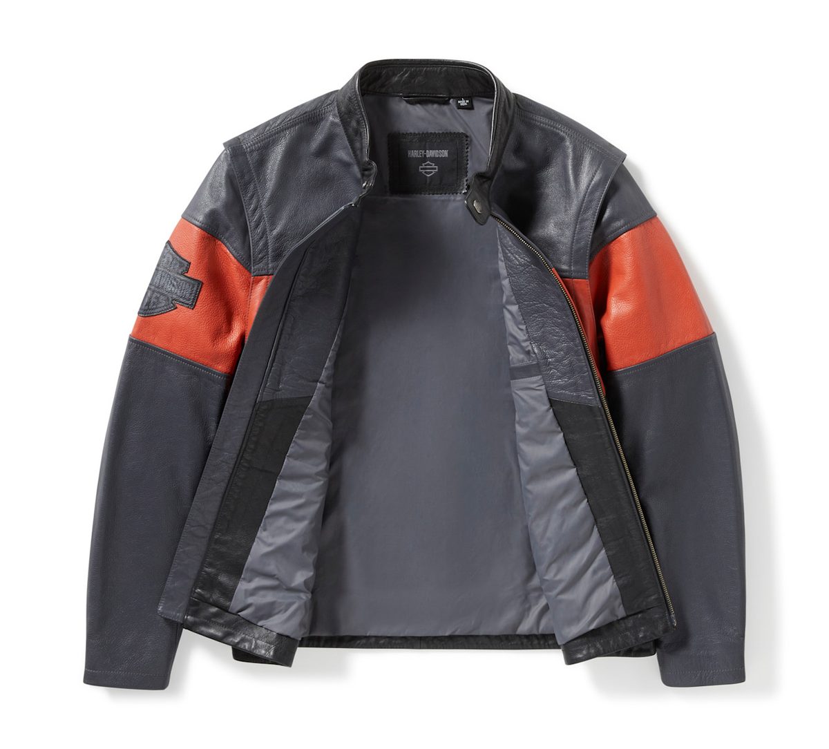 Men's Essential Convertible Leather Jacket (3)