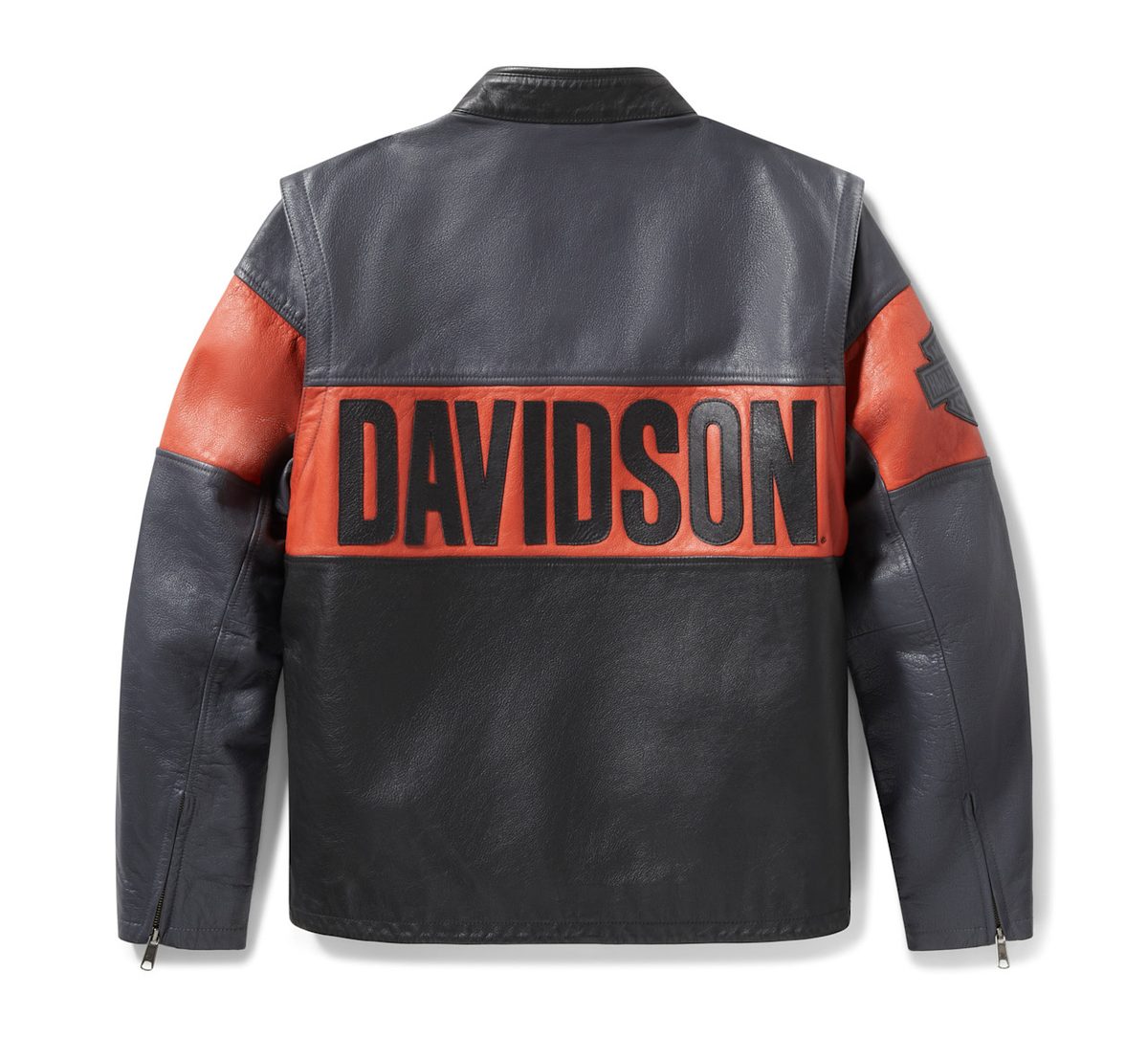 Men's Essential Convertible Leather Jacket (4)