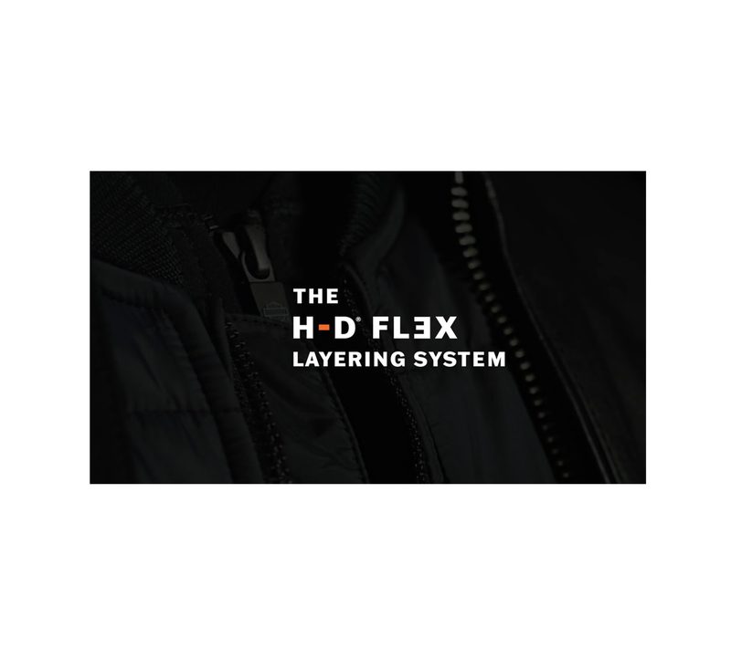 Men's H-D Flex Layering System Captains Leather Jacket Outer Layer (1)