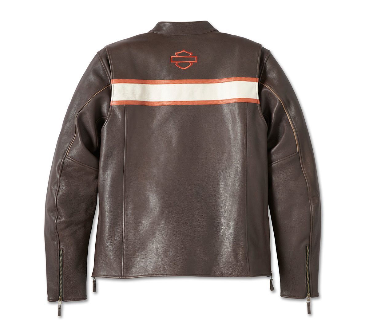 Men's Victory Lane II Leather Jacket - Java (2)