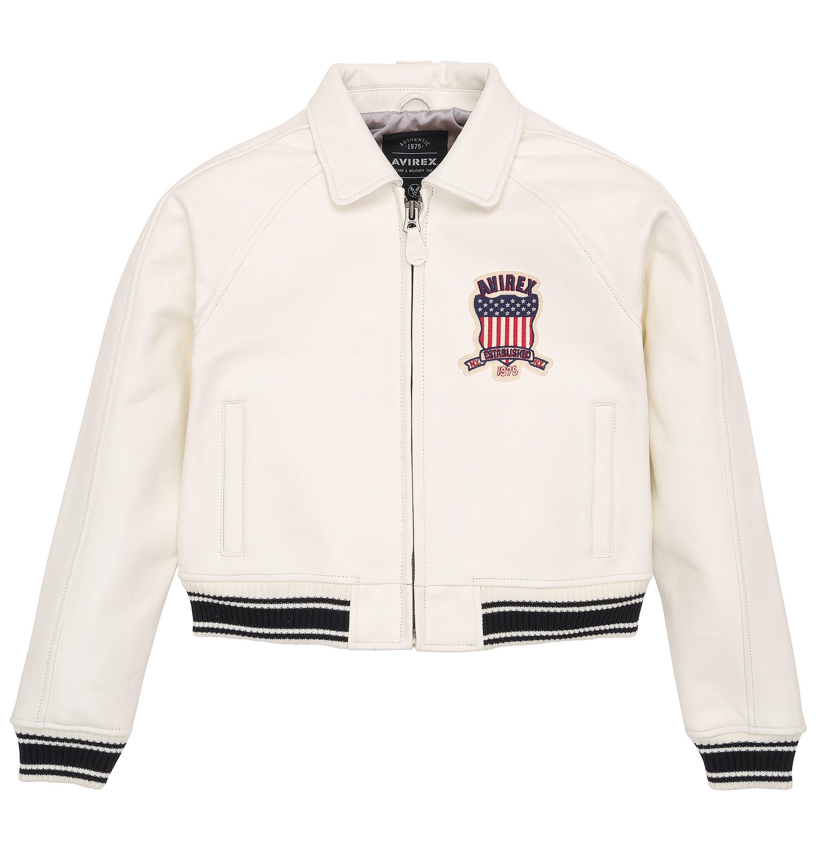 Women's Avirex SNOW WHITE icon jacket (8)