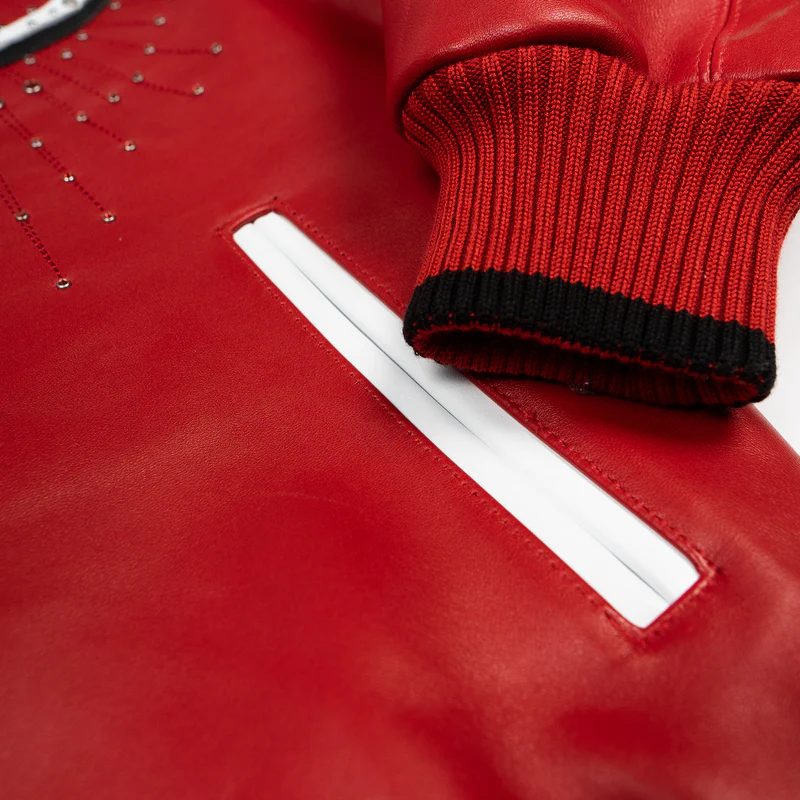 Pelle Pelle Women's Red Greatest Of All Time Jacket (2)