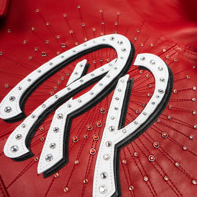 Pelle Pelle Women's Red Greatest Of All Time Jacket (4)