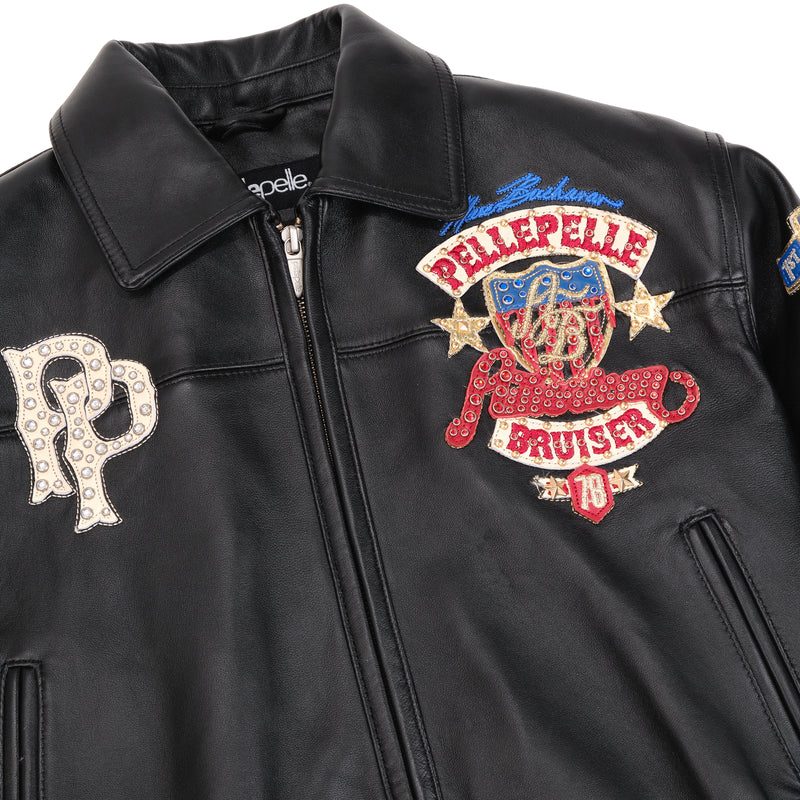 Women's Pelle Pelle American Bruiser Black MB Jacket (4)