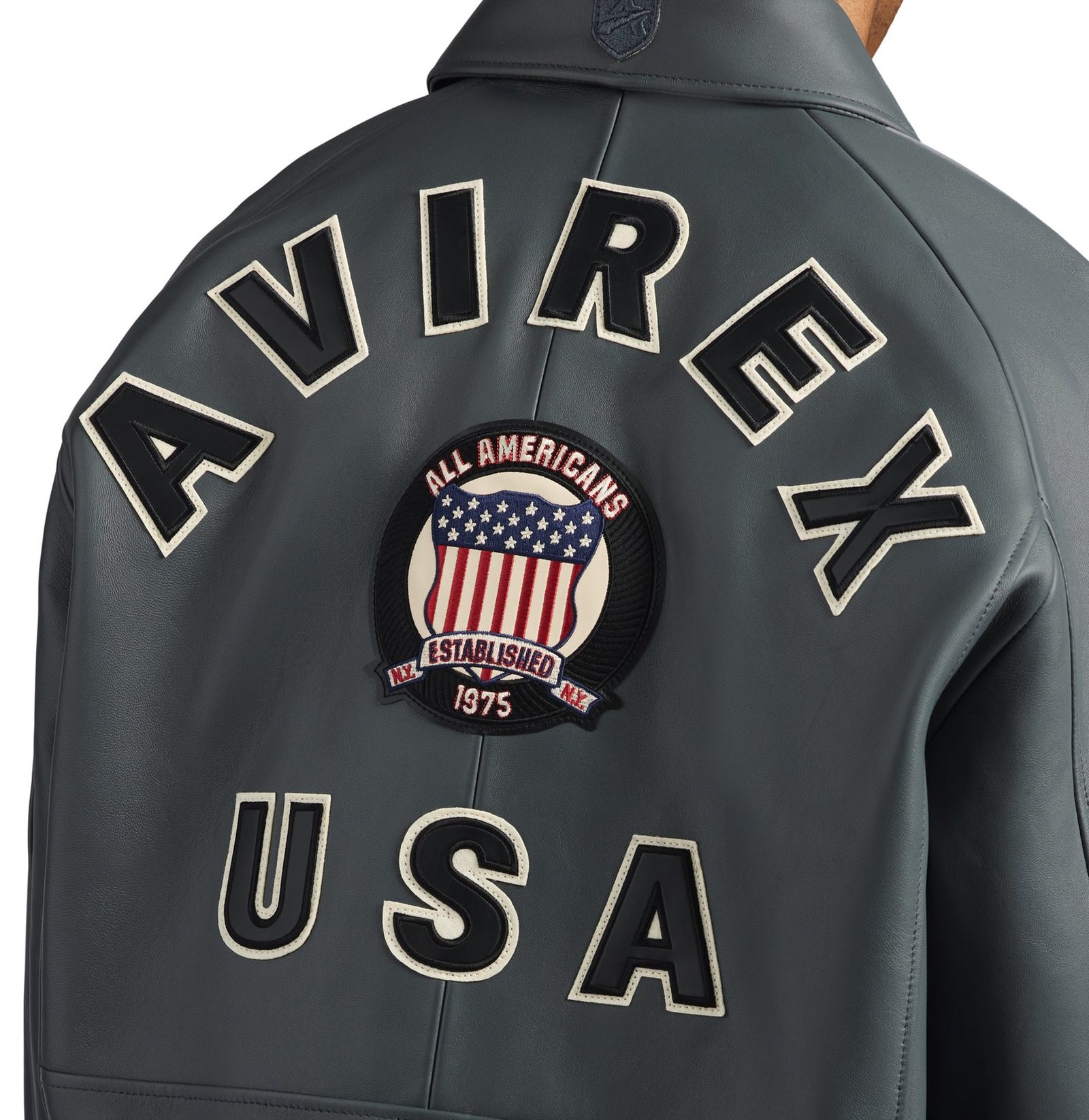 Men's Avirex ICON Leather Jacket (2)